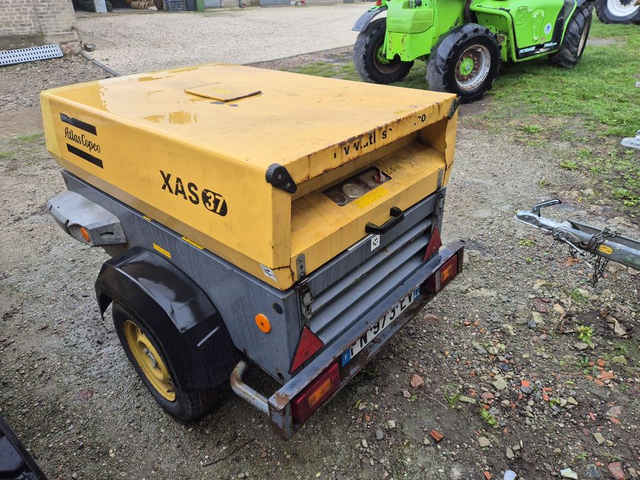 Kompresor śrubowy sprężarka powietrza Atlas Copco XAS 37