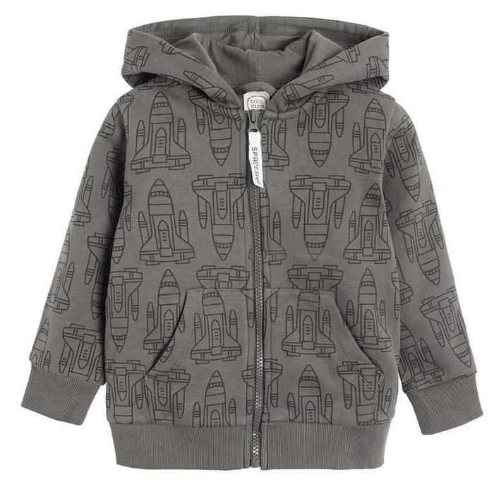Bluza chłopięca z kapturem Cool Club rozmiar 104