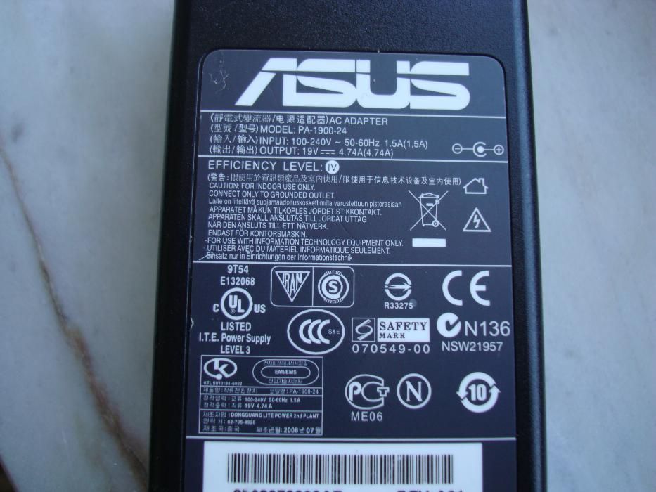 Carregador Asus PA-1900-24 original