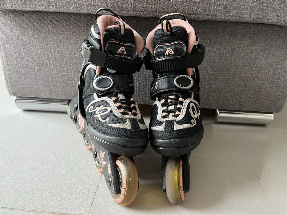 Rolki K2 regulowane rozmiar 29-34 ! ochraniacze GRATIS !