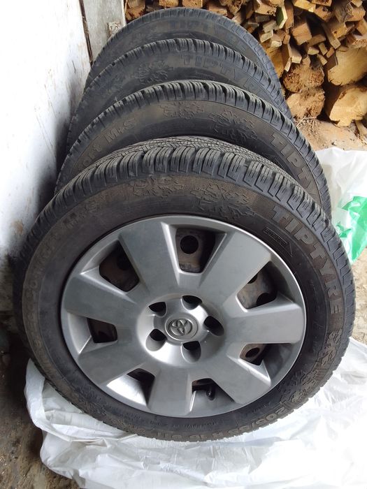 Koła 16" felga stalowa + opony zimowe TYPETIRE 205/55/R16 komplet