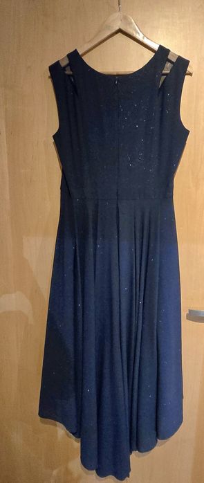 Sukienka na wesele, sylwester 42+szpilki czarne 38