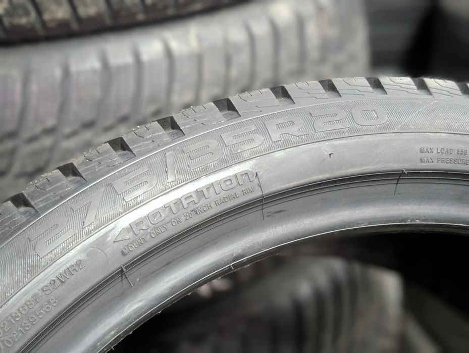 НОВІ!!! Шини зимові 275 35 r 20 Nokian резина колеса gtyres