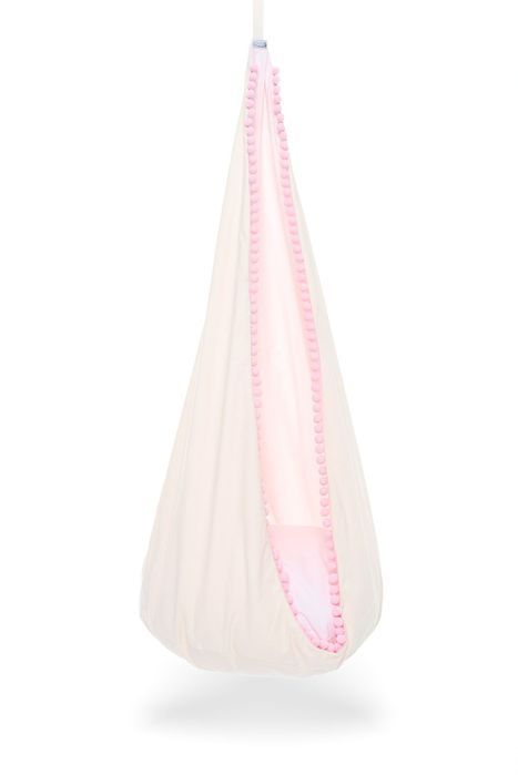 Huśtawka kokon dla dzieci, bawełna, lody waniliowe