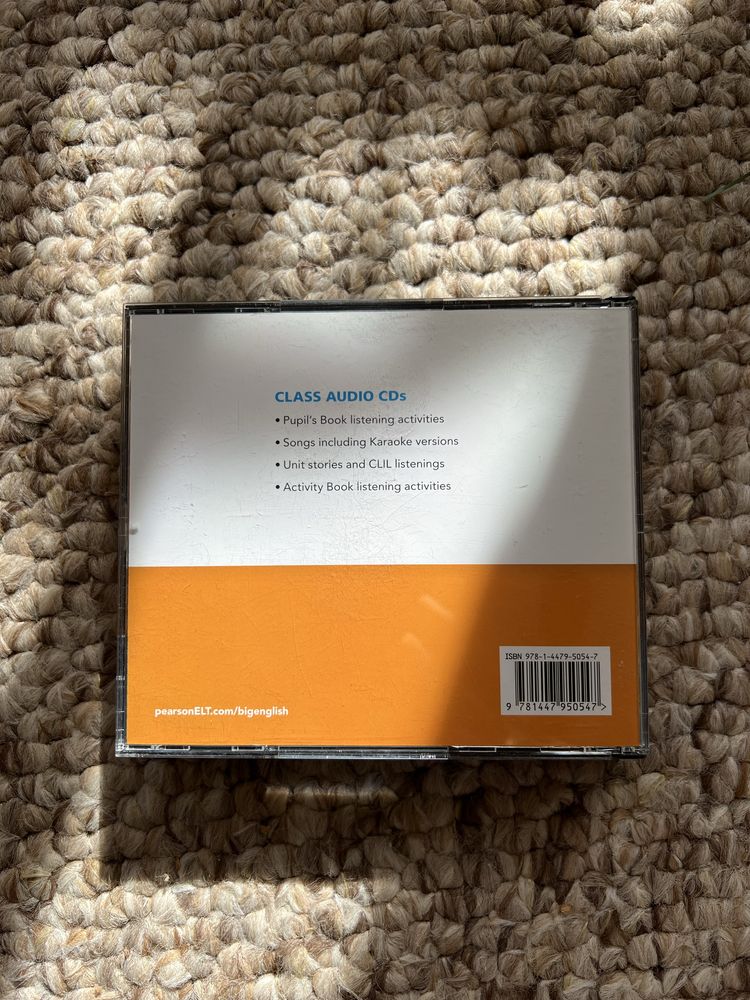 Big English 1 - 3 cd do książki Pearson   bonus