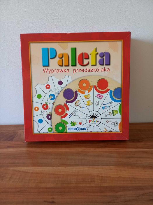 Paleta - wyprawka przedszkolaka nauka czytania ruch drogowy