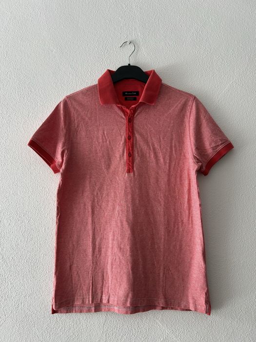 Polo/T-shirt Vermelho MASSIMO DUTTI