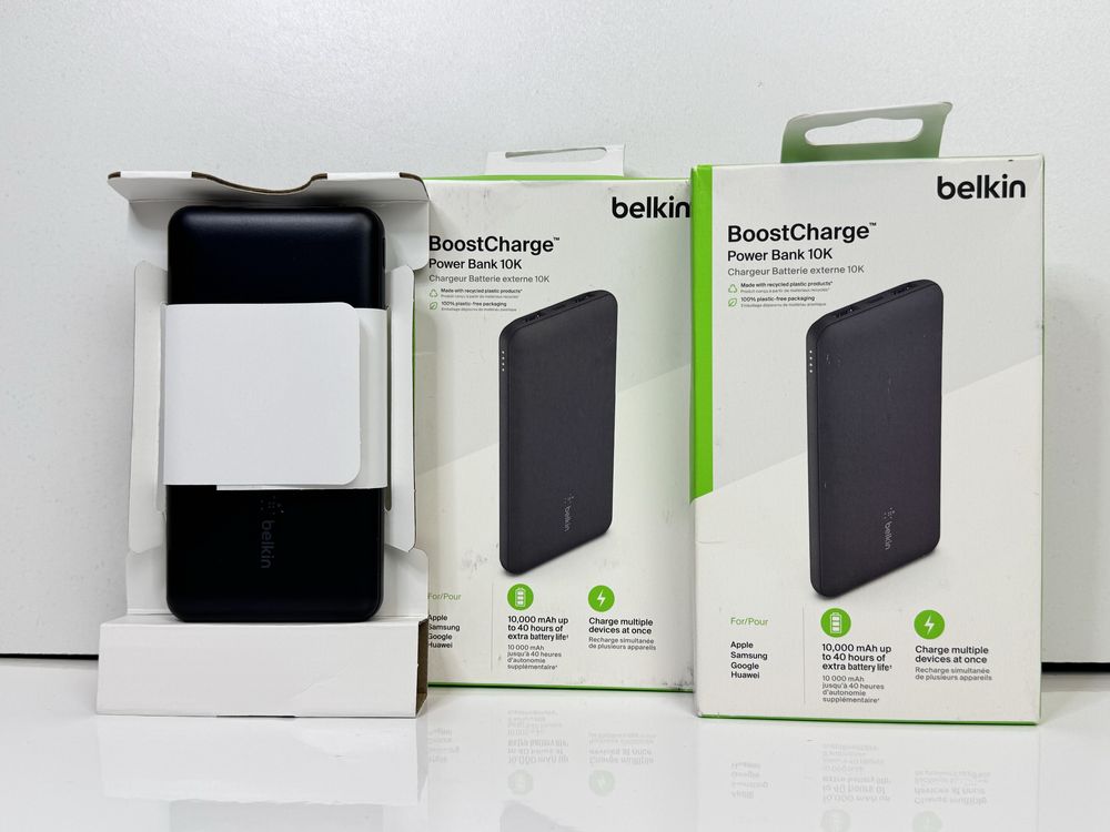 Повербанк/зарядний пристрій Boost Charger 10K 10000mAhC Black (BPB011)