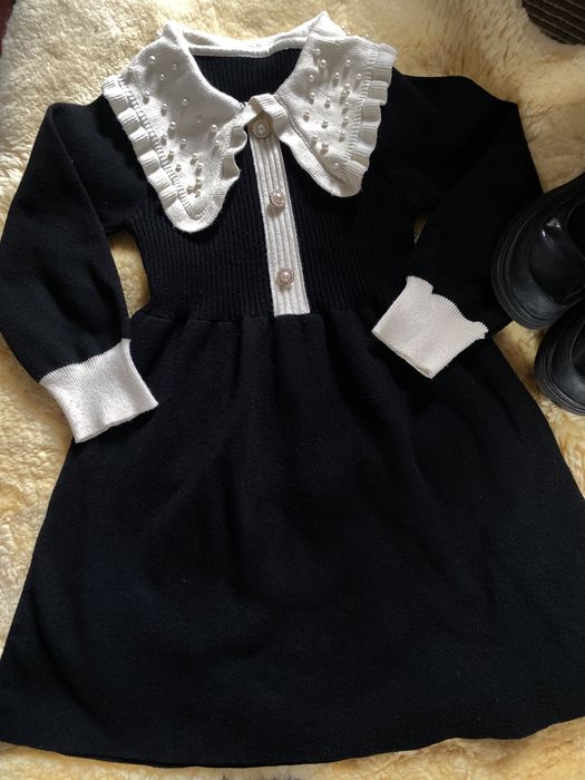 Продам тепле вишукане плаття 140–146см