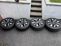 Fabryczne koła Nissan Juke 17” 5x114.3 215/60R17 Opony BDB Qashqai