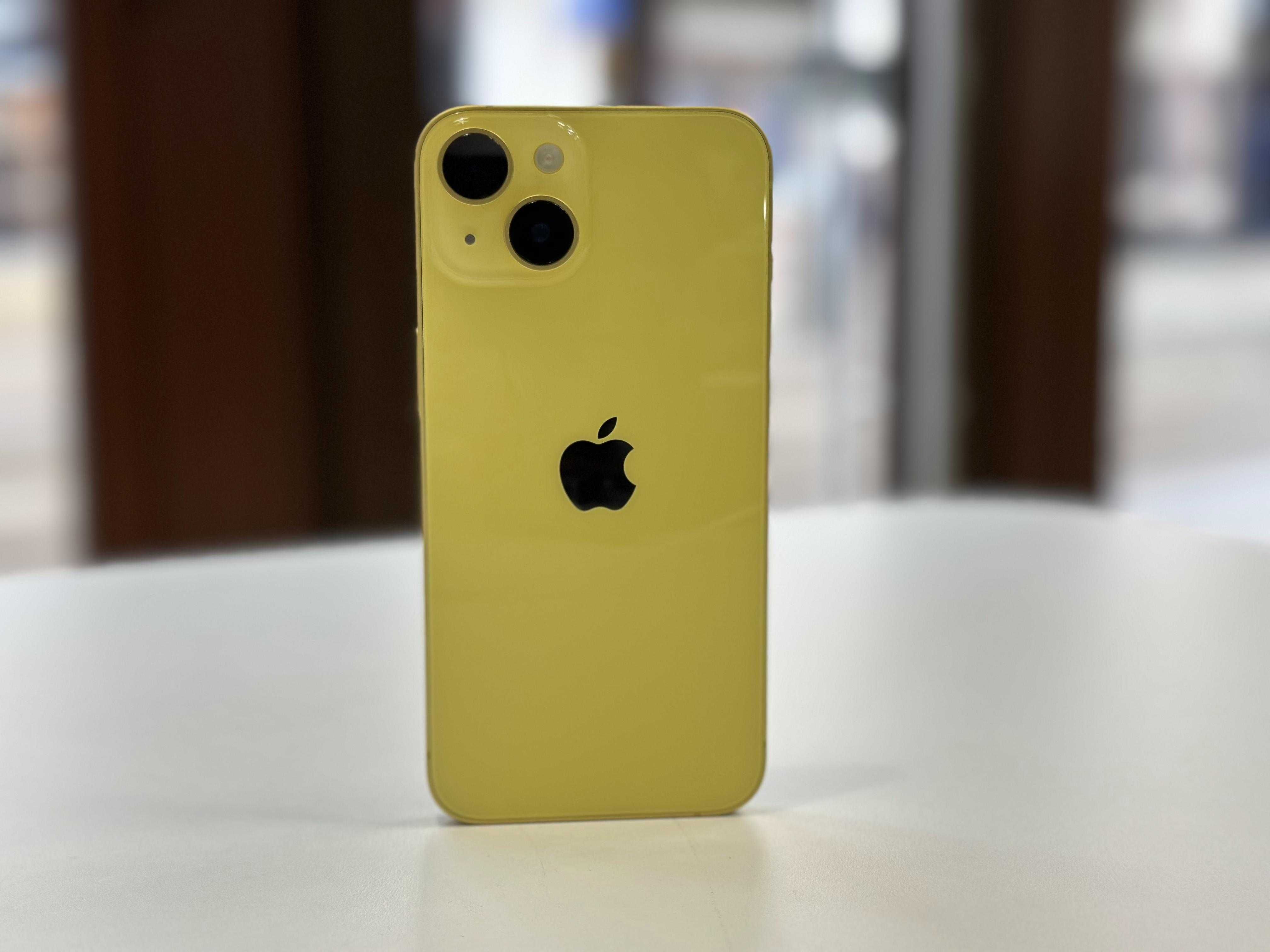 MEGA PROMO!! iPhone 14 Yellow 128GB / Gwarancja 24mies / Raty 0%