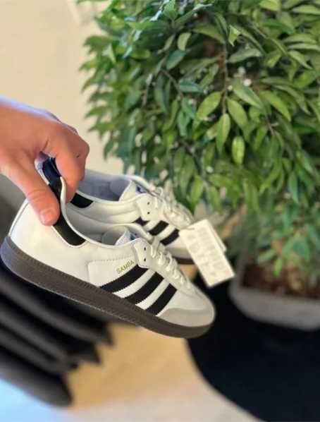 Promocje！！ adidas Samba OG Cloud White Core Black 41 EU