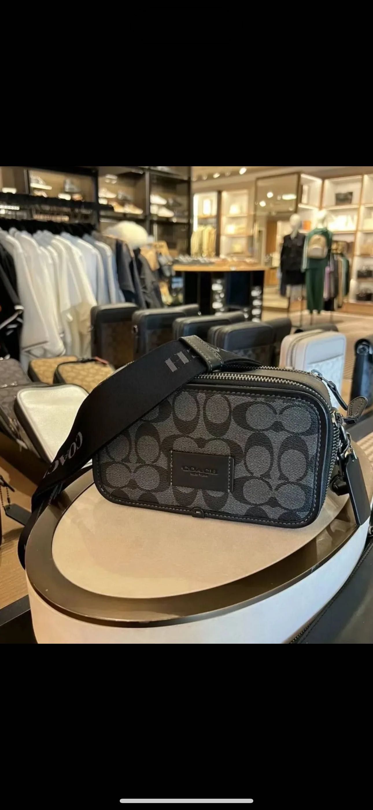 чоловіча сумка coach оригінал з США