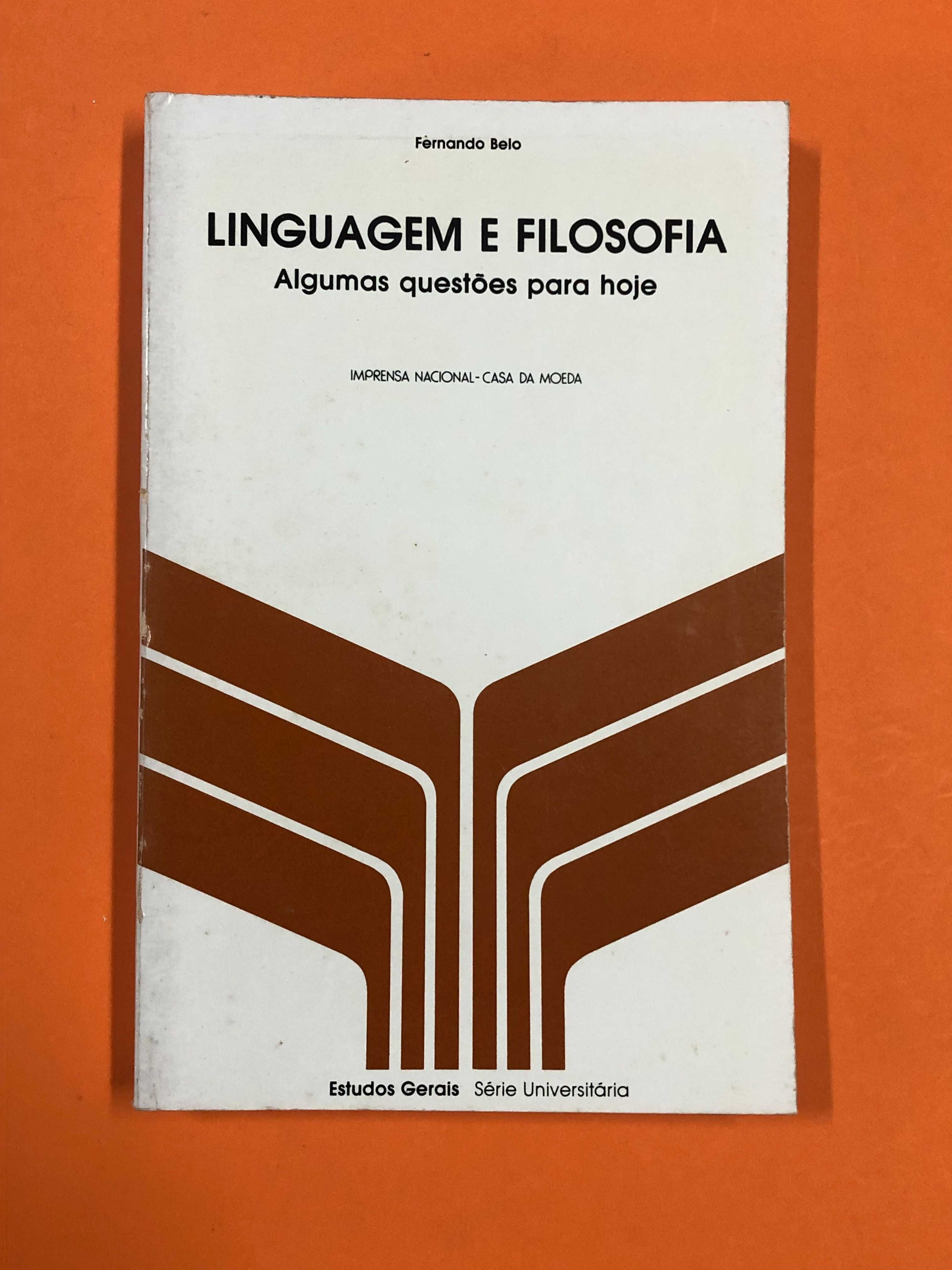 Linguagem e Filosofia - Fernando Belo