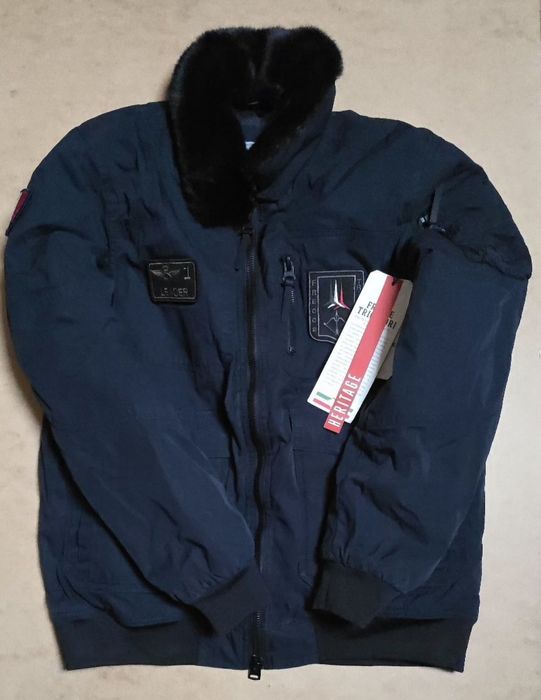 Aeronautica militare Pilot kurtka zimowa nowa męska