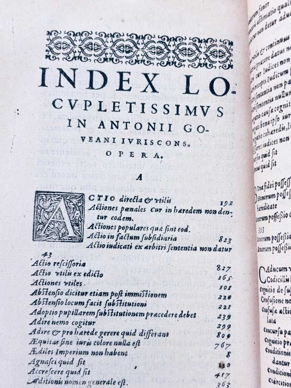 2 obras RARAS de Renascentistas, português e holandês, 1599 e 1602.