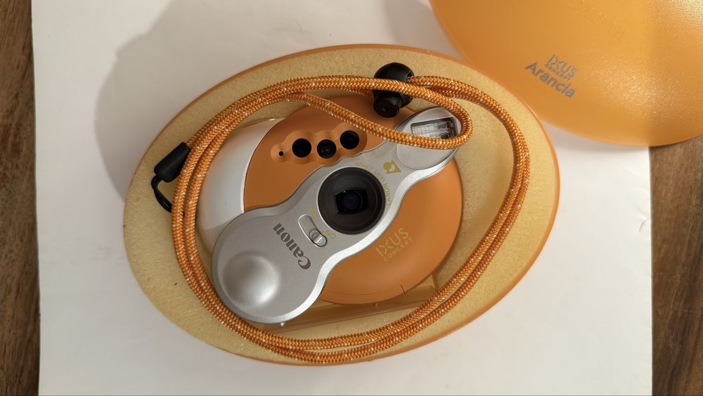 Canon Ixus Concept Arancia – limitowany aparat, bardzo dobry stan