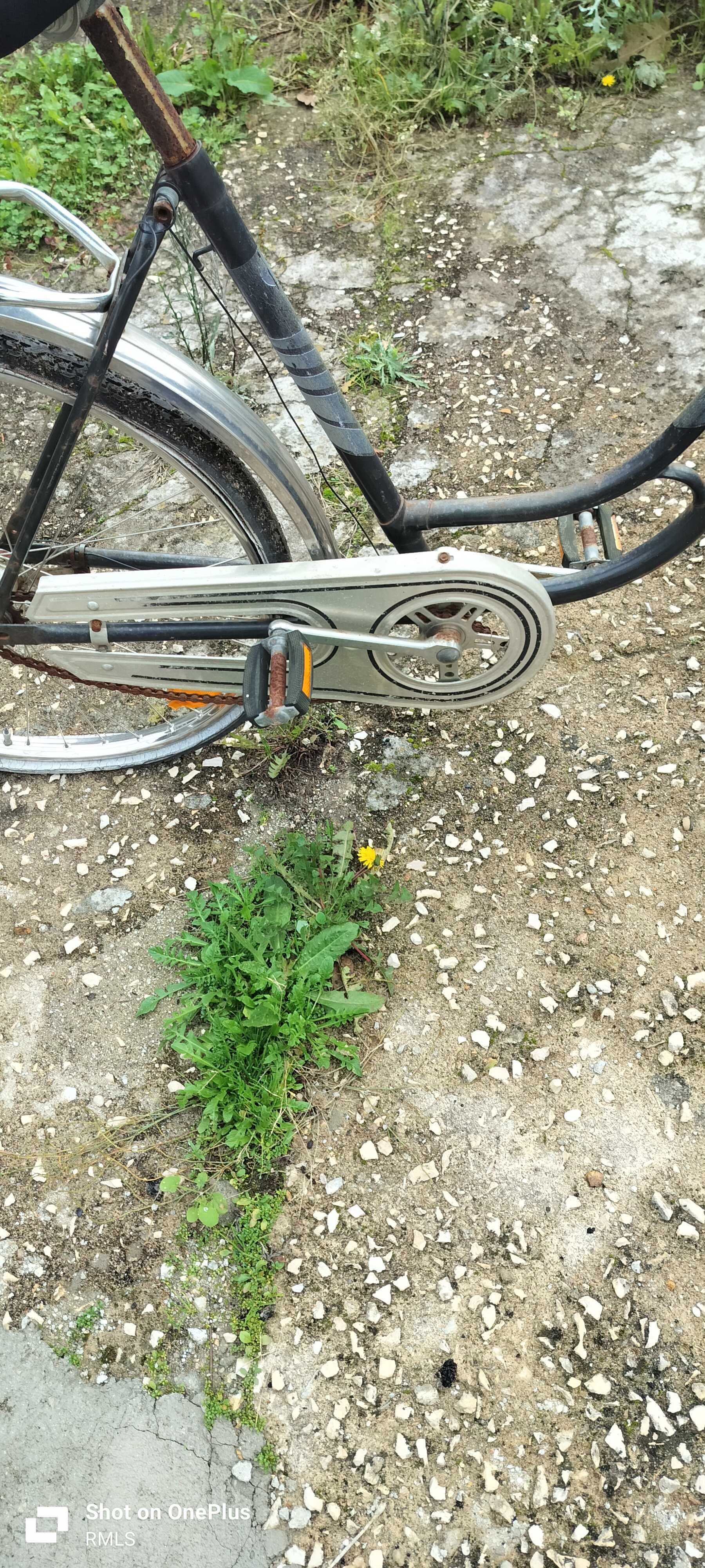 bicicleta clássica de senhora e de marca conceituada