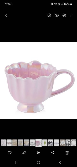 Kubek rozowy home you