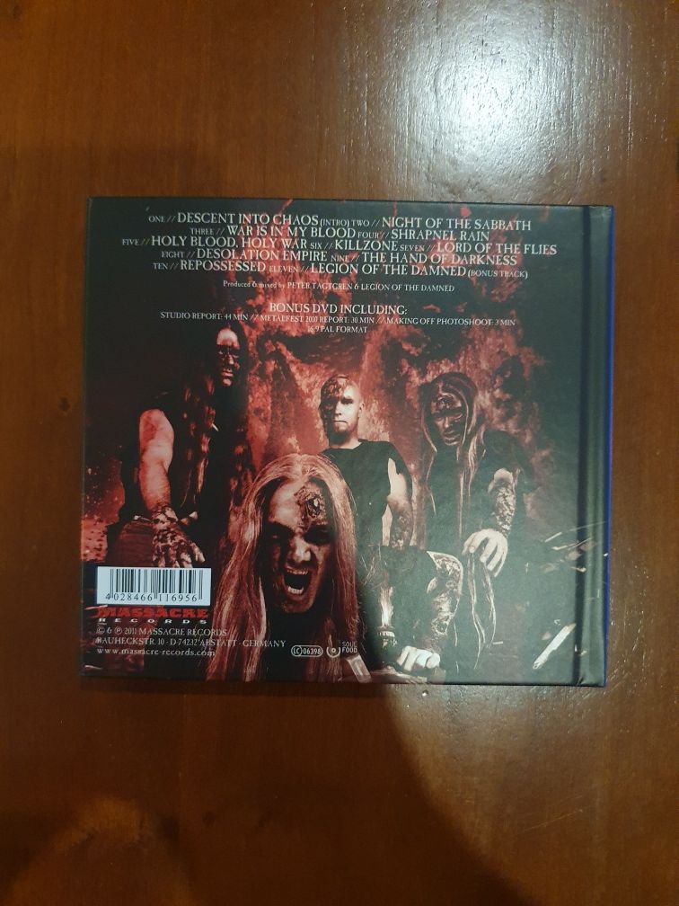 Legion of the damned descent into chaos cd