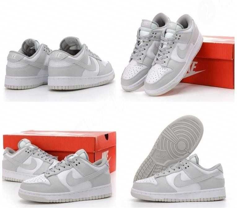 Женские кроссовки Nike Dunk Low Grey 36-40 найк сб данк Наложка