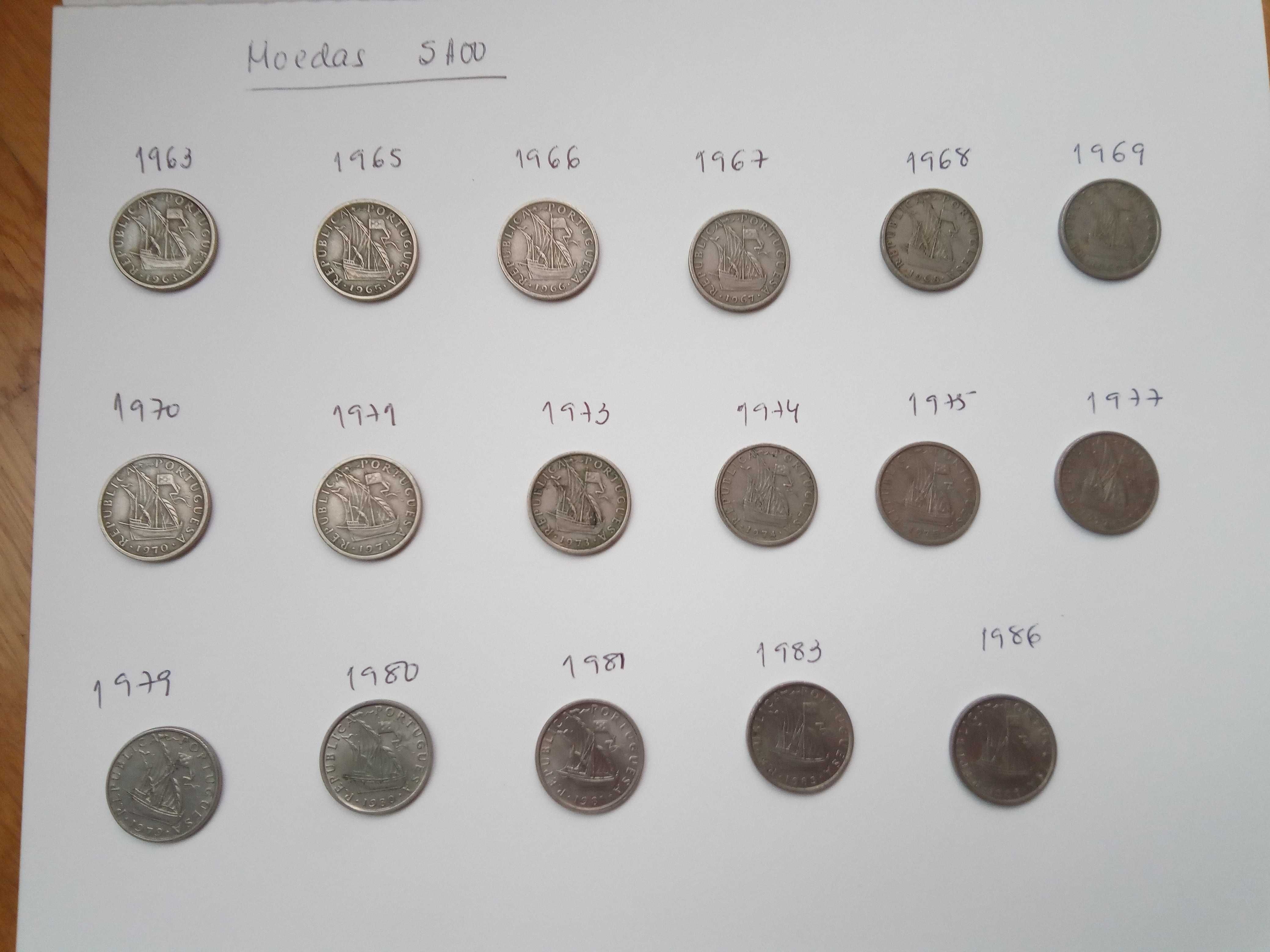 Lote de Moedas de 10 centavos em aluminío