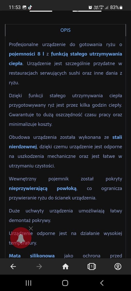 Garnek do ryżu super