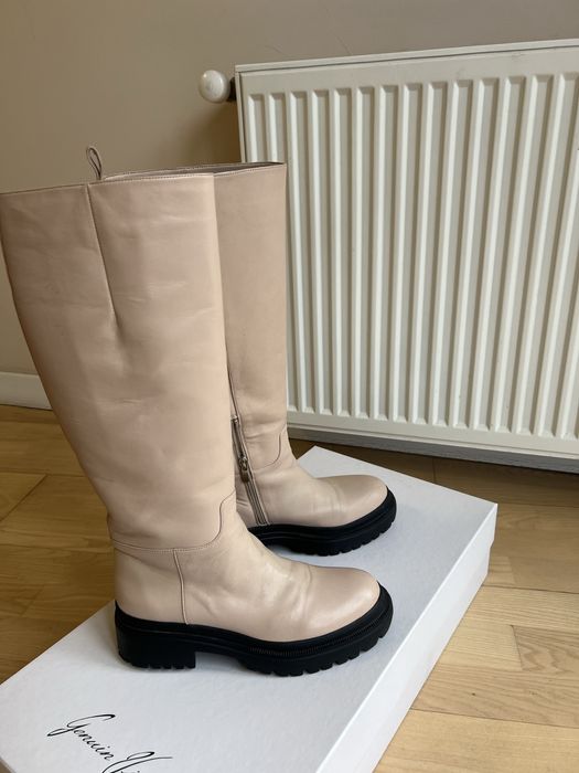 Чоботи шкіряні Італія, 39 р