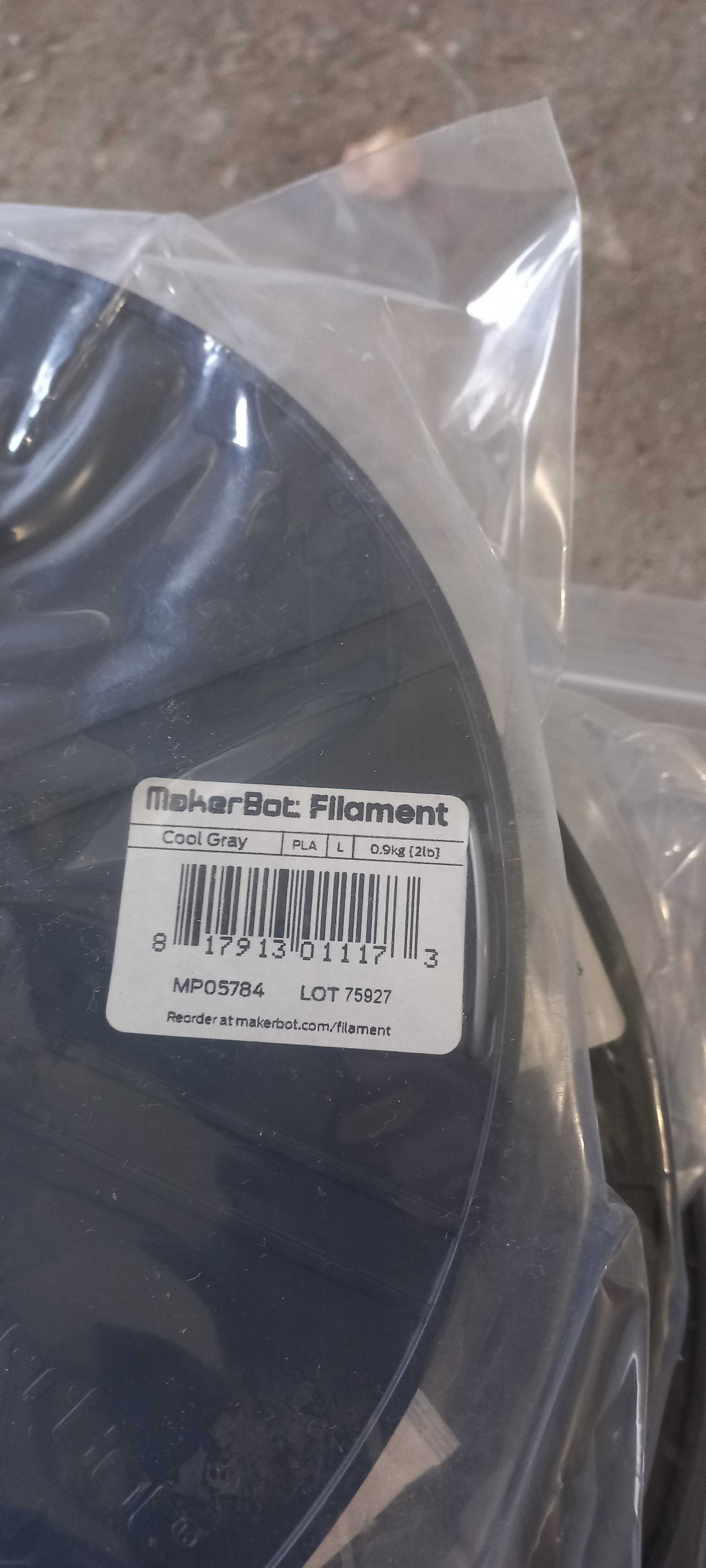 Filament MakerBot Cool Gray MP05784