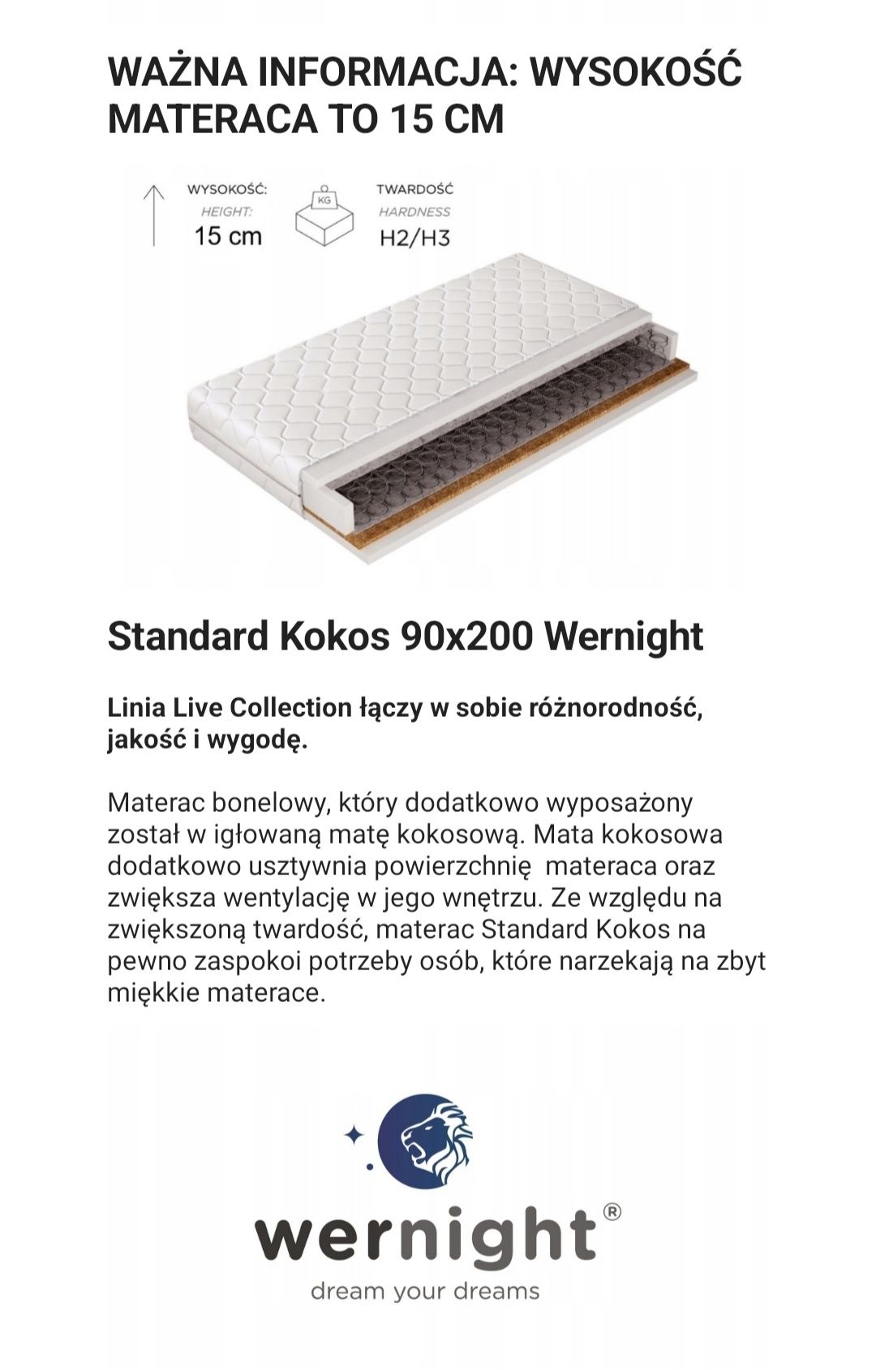 Materac bonelowy w bardzo dobrym stanie. Kupiony w styczniu.