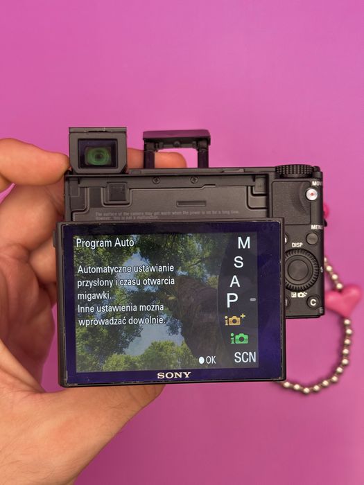 Aparat Cyfrowy Sony Cybershot DSC-RX100 M3 piekne zdjecia WiFi NFC