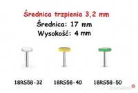 tarnik 3 mm dysk 4/17 mm węglik do proxxon SABURRTOOTH