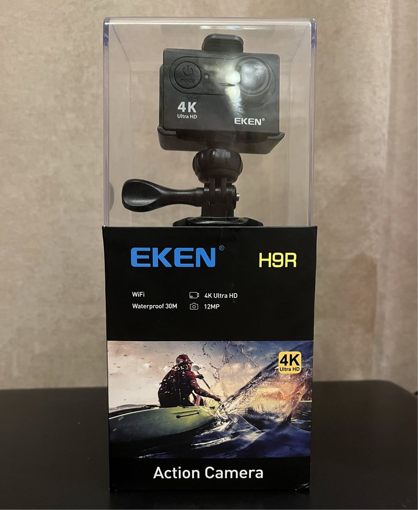 Камера EKEN ® H9R (WiFi, 4K Ultra HD, Waterproof, 12 MP) Action Camera