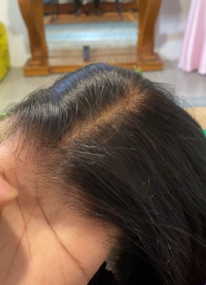 Glueless Wig Peruca sem cola - Semi Nova 100% humano