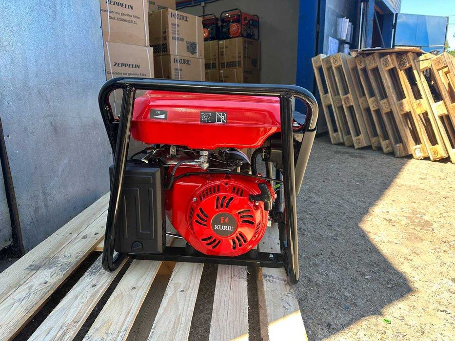 Генератор бензиновий Куріл 6000 - мідна обмотка, доставка додому