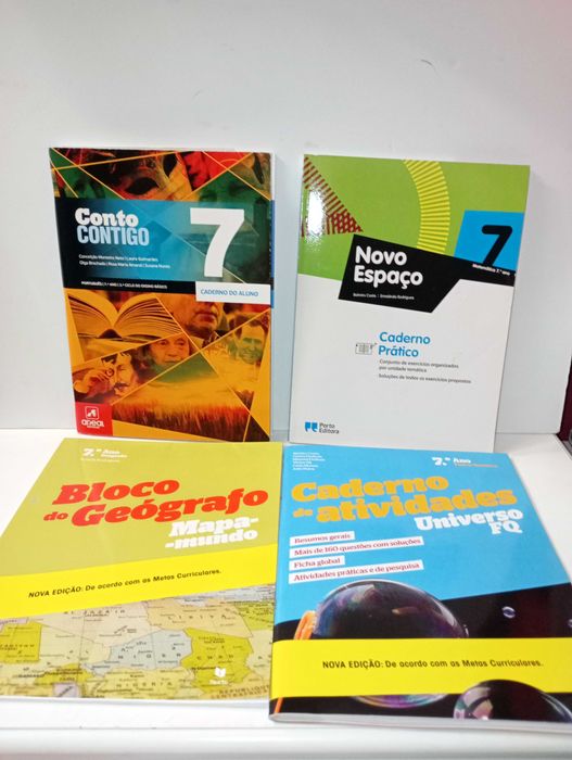 livros de fichas escolares 7 ano