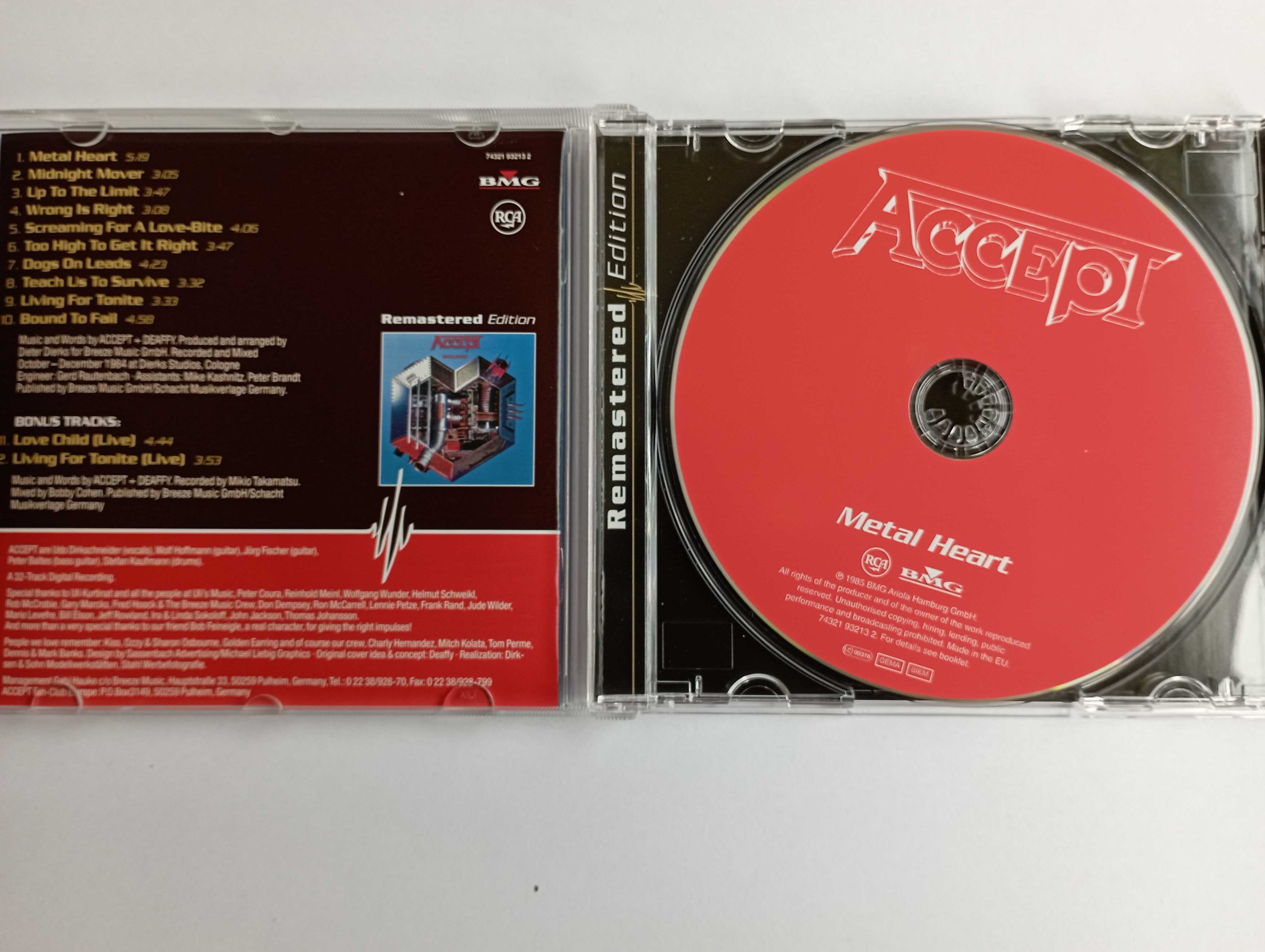 Accept Metal Heart UDO heavy metal Judas Priest Running Wild