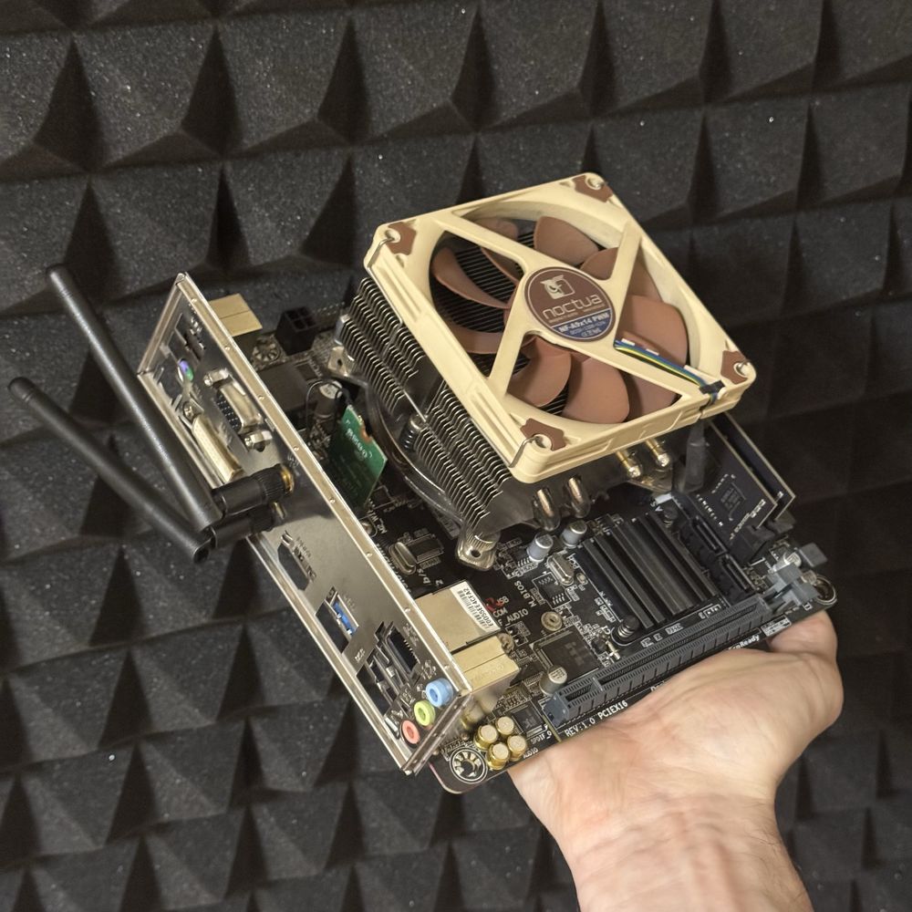 Комплект mini itx i7 6700k, gigabyte H110, процесор, материнка