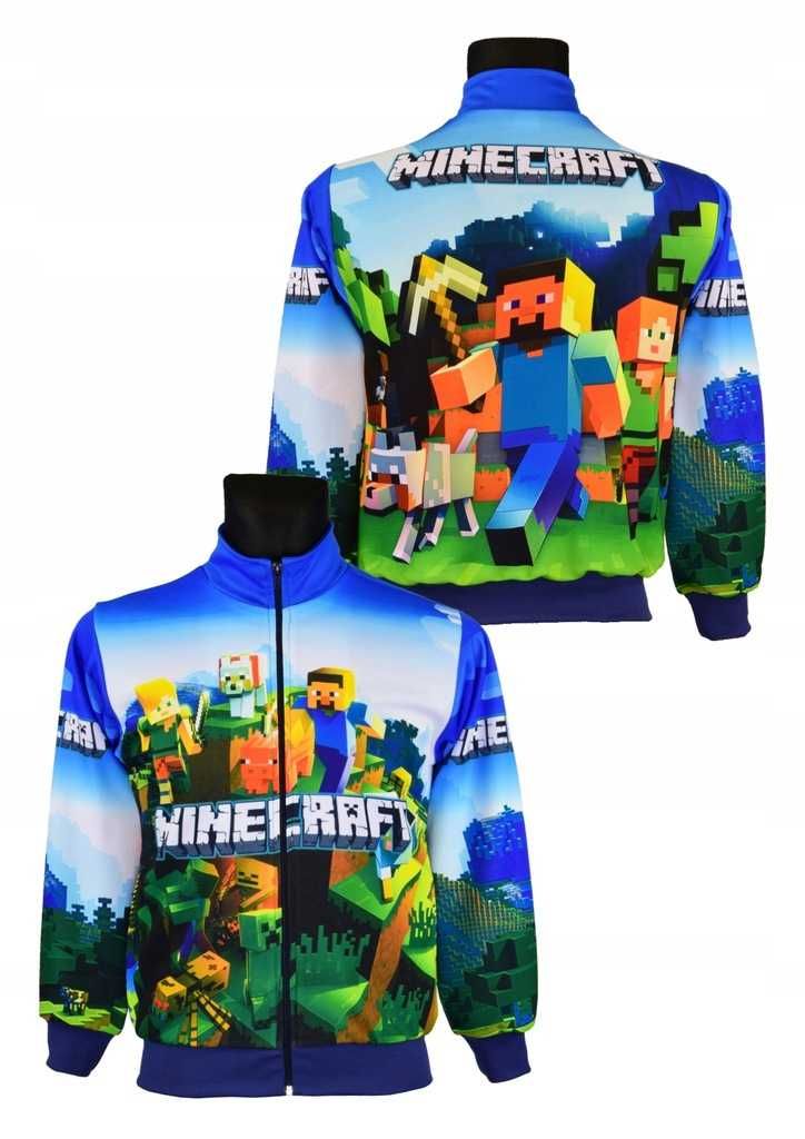 Bluza sportowa / dresowa MINECRAFT wz. 2 rozm. 164