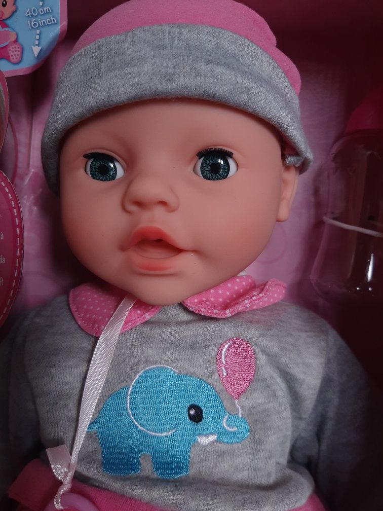 Interaktywna lalka Laura Simba NOWA 40 cm 24 odgłosy