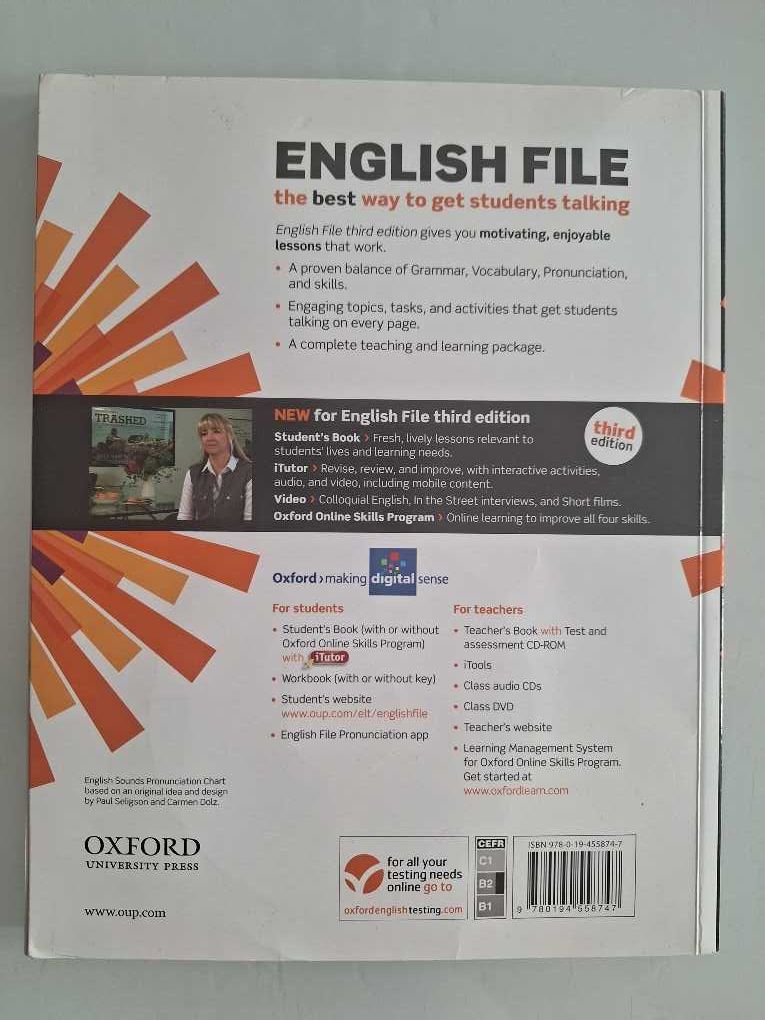 English File Upper-intermediate Third edition Student's Book Workbook