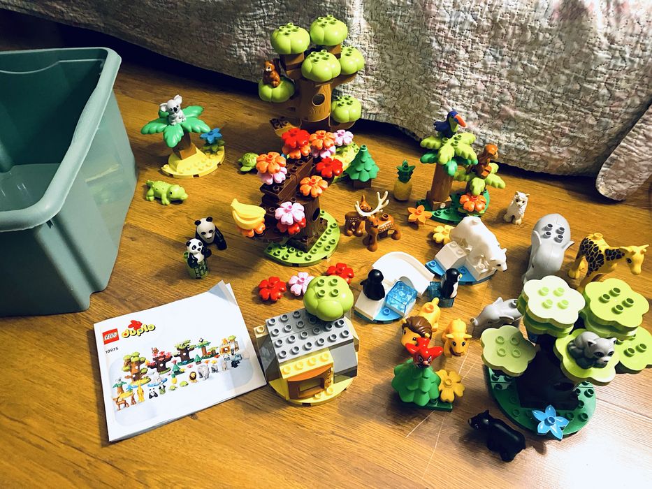 Lego Duplo Dzikie zwierzęta świata 10975
