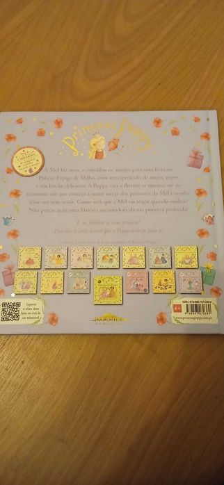 Conjunto de 5 livros princesa Poppy