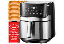 NOWA Frytkownica Air Fryer Frytownica Beztłuszczowa Duża 8L + Programy