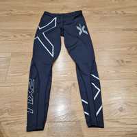Spodnie legginsy dresy 2xu compression s 36 gym run adidas Kari Traa