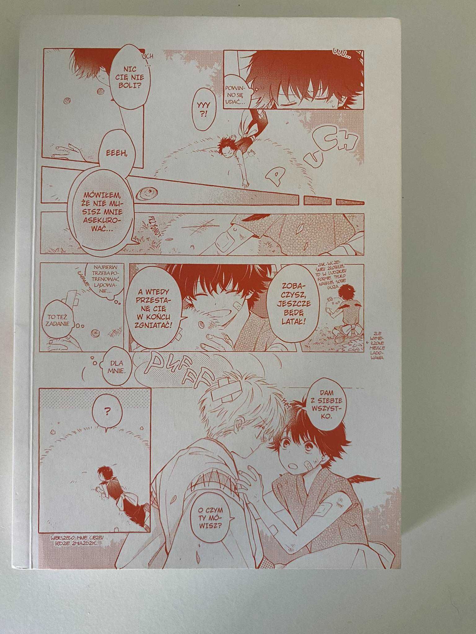 MANGA "Miłość doda ci skrzydeł" 16+ JEDNOTOMÓWKA BL