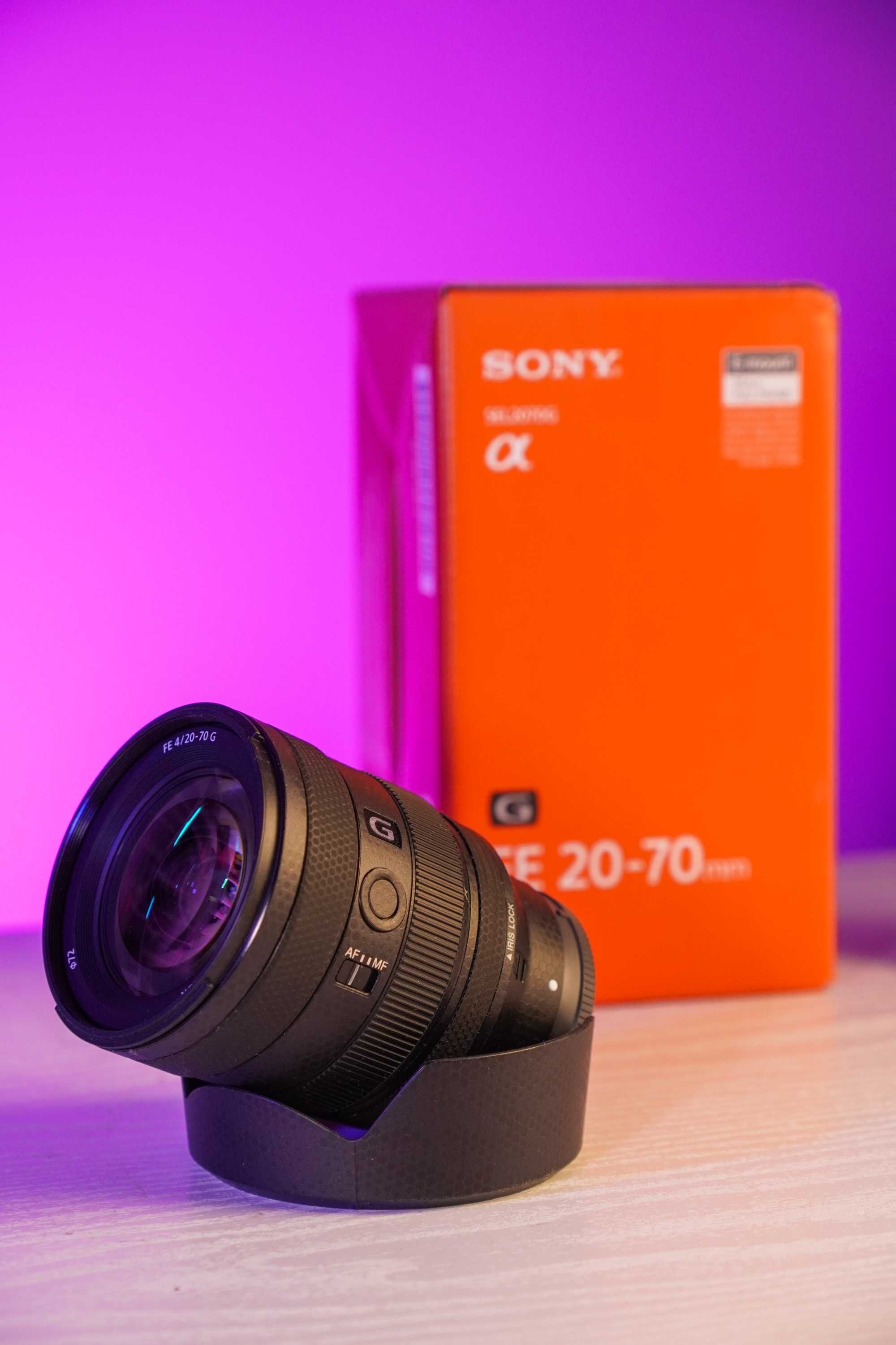 Sony A7C ii + Sony 20-70 F4 G, + ECM - w2bt
