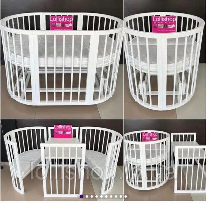 Дитяче ліжко трансформер 7в 1