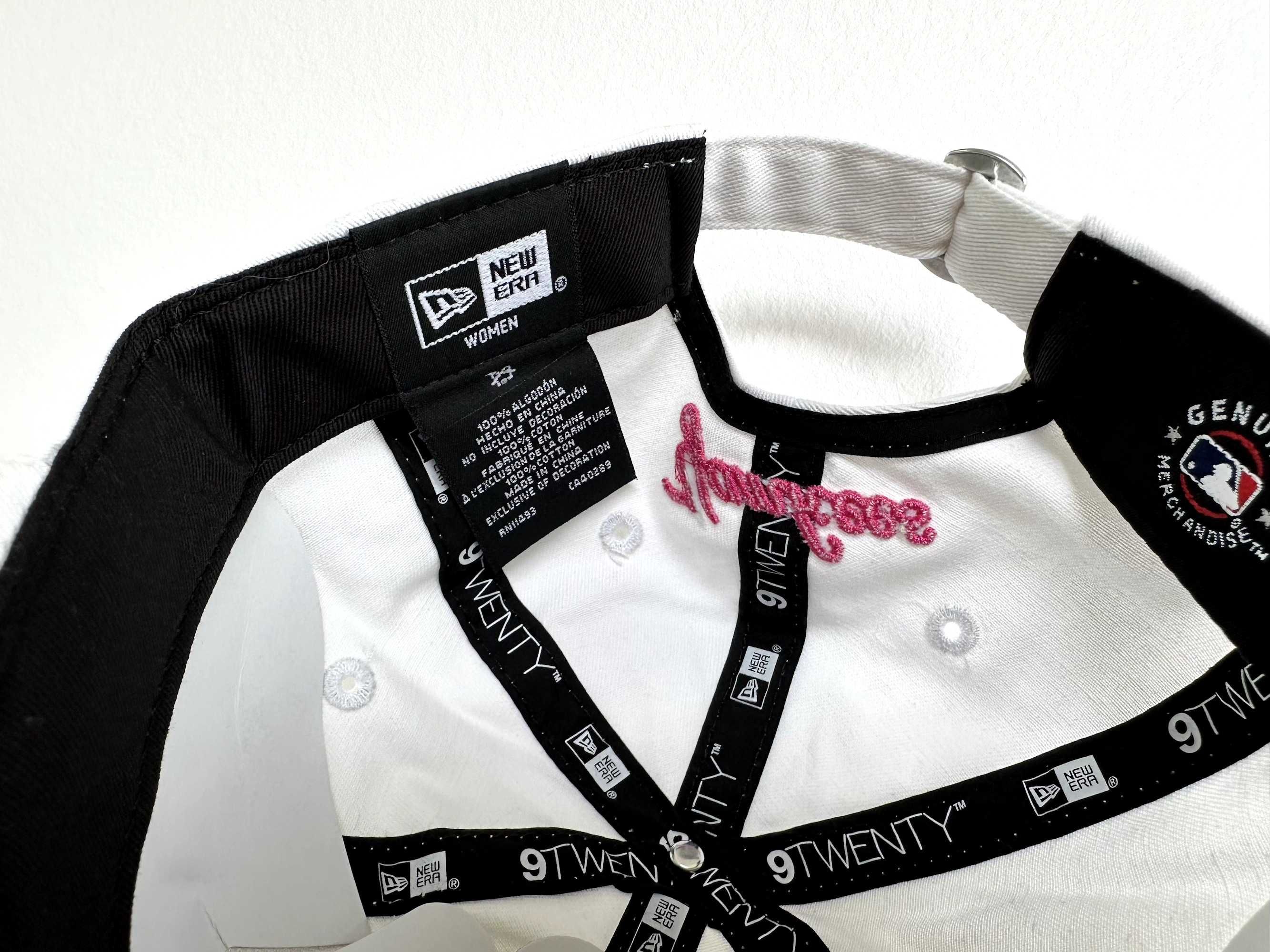 Czapka z daszkiem NEW ERA 9TWENTY 920 NewYork Yankees biały + różowy