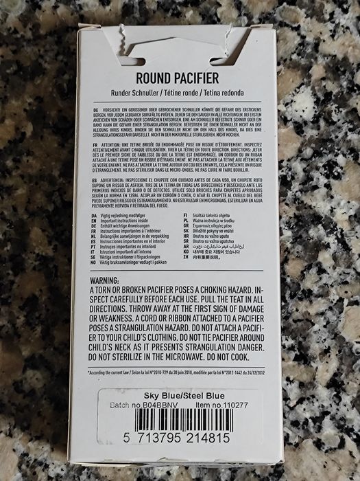 Chupetas BIBS e chupeta MAM